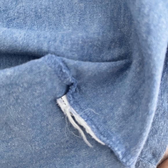 Polo by Ralph Lauren KIDS Blue and Gray Short Sleeve Tees 6+7 - Picture 4 of 5